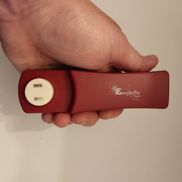 Plug In Double Rectangle Single Hole Punch Reach Emagination paper Scrapbook - Picture 5 of 5